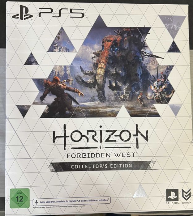 чисто нова Horizon Forbidden West Collector's Edition, PS4 + PS5