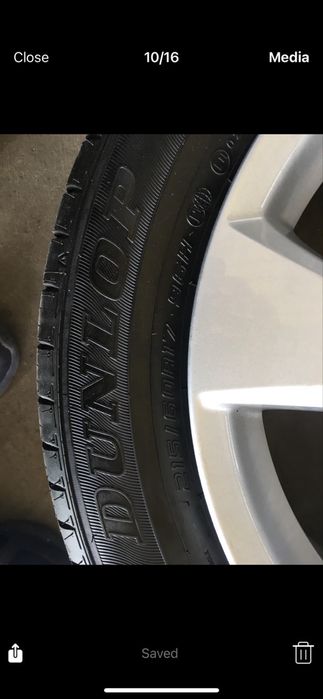 Гуми с джанти Dunlop