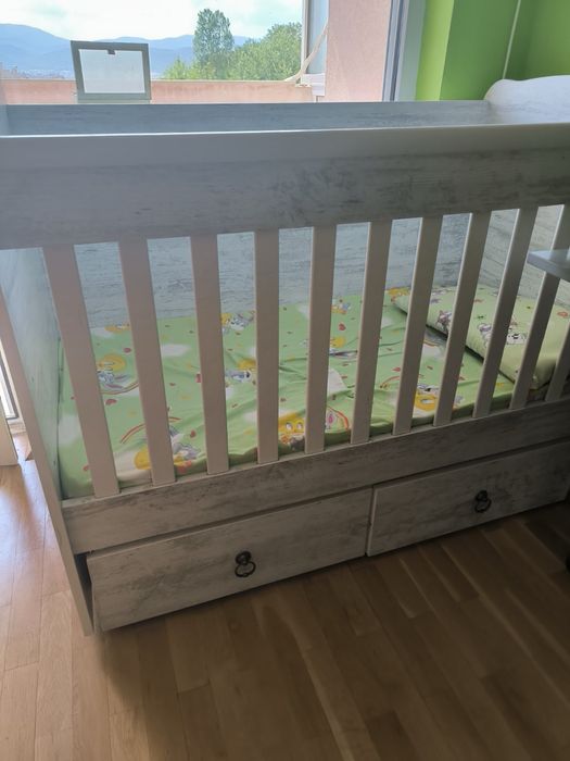 Детско легло - дървено