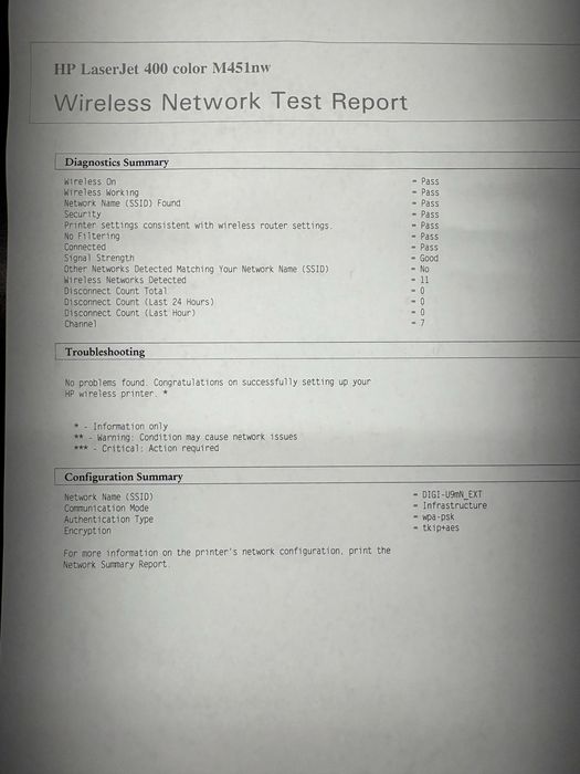Imprimanta  HP Laserjet PRO 400 M451nw