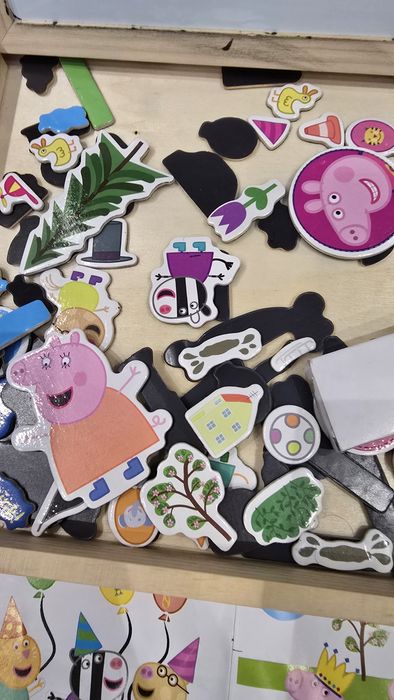 Peppa Pig Магнитна дървена дъска