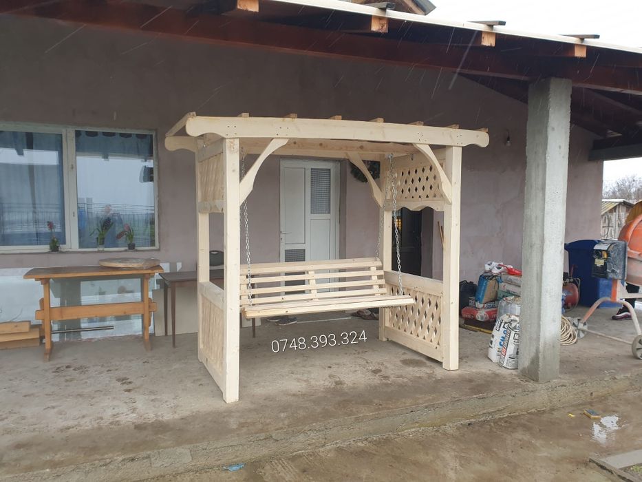 Balansoar  leagan  lemn  masiv