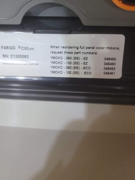 Imprimantă carduri HID Fargo C50 impecabila