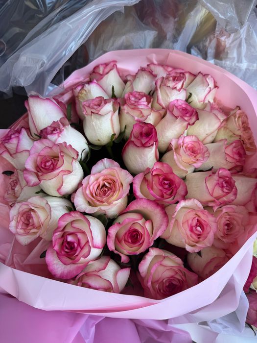 Букет розы свежие