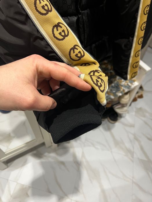 Мъжкo яке Gucci GG Tape Puffer