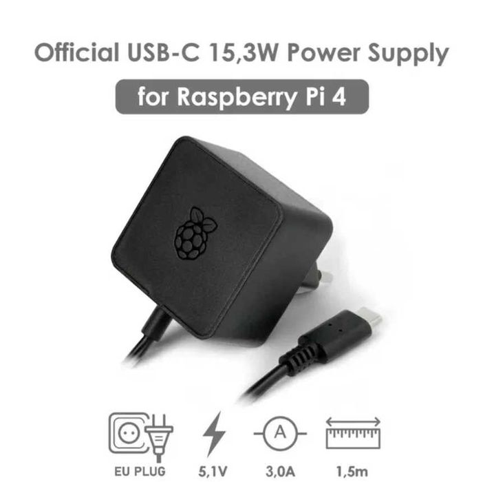 Alimentare Raspberry Pi 3/4/5/Zero Original Oficial Power Supply