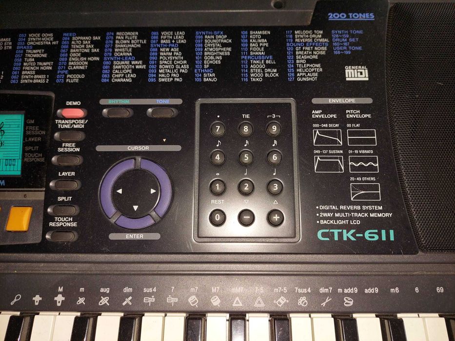 orga Casio CTK 611