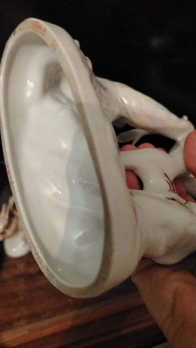 Статуэтка СССР балерина кошка фарфор