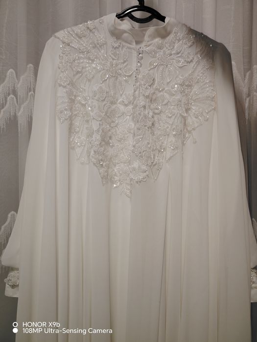 Abaya kelin ko'ylak 1 marta kiyilgan