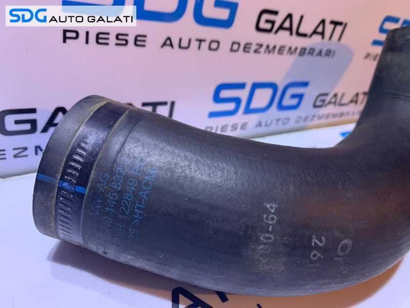 Furtun Conducta Presiune Aer Radiator Intercooler VW Tiguan 2.0 TDI CBAA CBAB CBBA CBBB CFFA CFFB CFFD CFGB CFGC CLJA 2008 - 2018 Cod 5N0145832J 5N0145832K