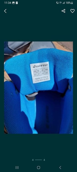 Ghete sport Lotto copii 37