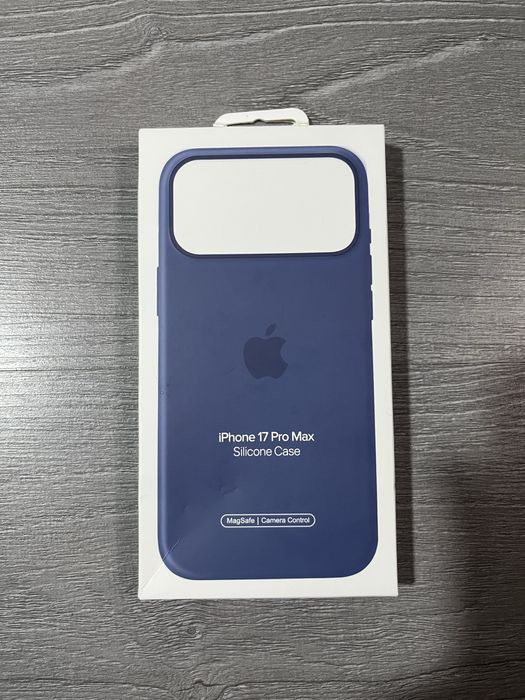 Husa silicon Apple iPhone 17 Pro Max “Anchor Blue” magsafe