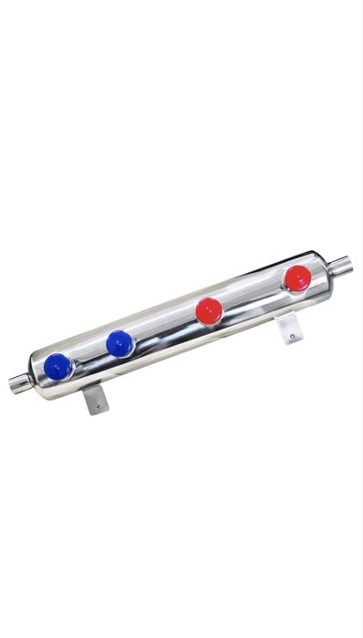 Butelie egalizare 70 KW, separator hidraulic din inox 2 circiute 1" cu izolatie