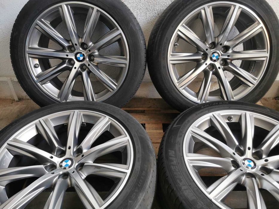 Jante Originale BMW seria 5 G30/G31 . R 18 cu anvelope de vara