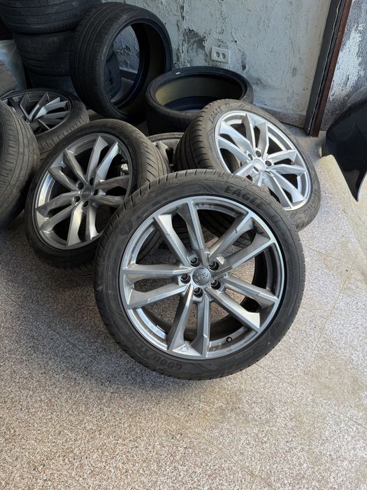 Jante originale Audi 20” 4K8601025L + anvelope Goodyear Eagle F1 255/40 R20