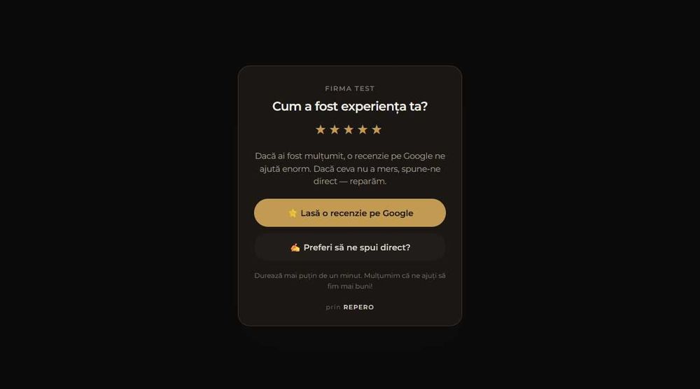 Aplicație recenzii Google pentru firme, SaaS complet, afacere online la cheie