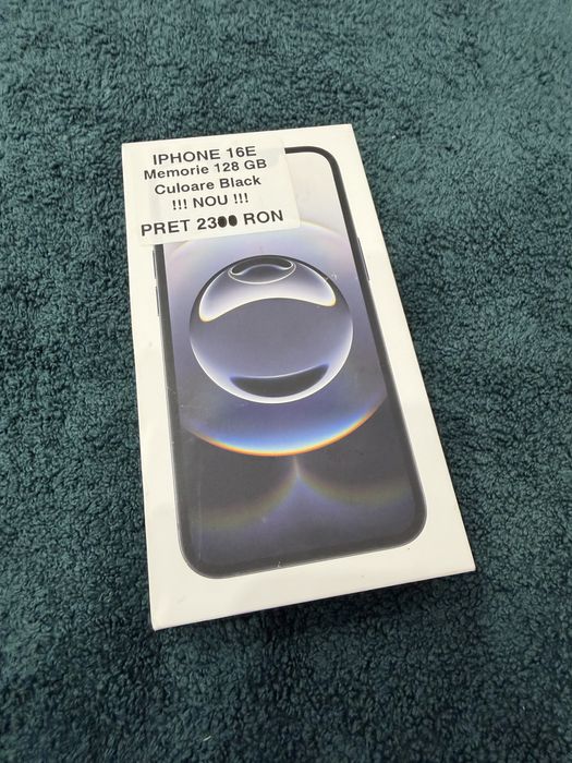 Vand iphone 16e sigilat