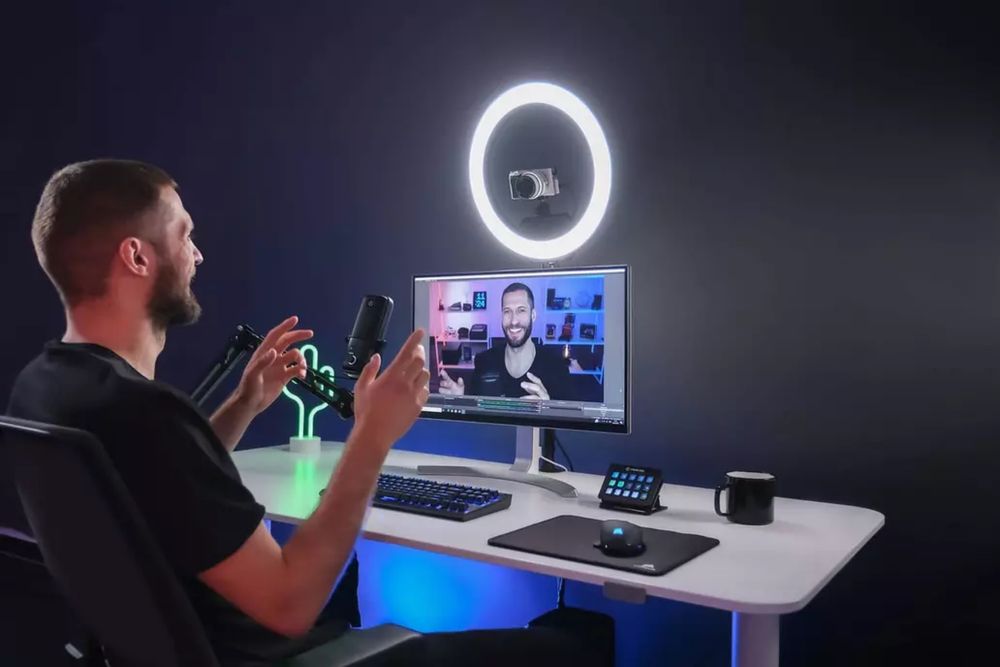 Кольцевая лампа elgato ring light