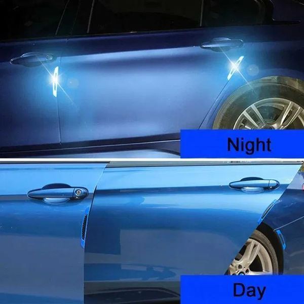 Светлоотразителни предупредителни стикери от въглеродни влакна, устойч