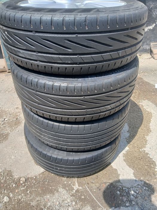 Set 4 jante cu anvelope de vara 195 55 16