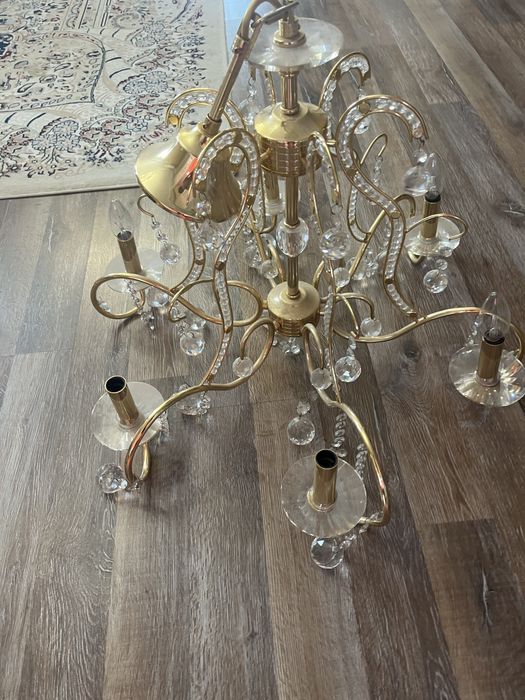Люстра хрустальная,