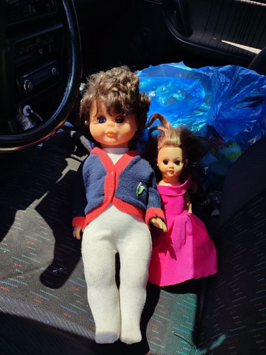 Кукла Винтаж с волосами