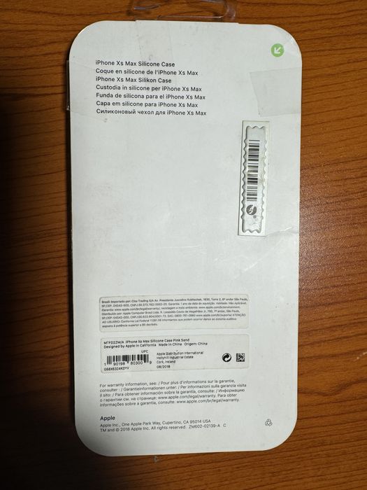 Оригинален калъф iphone xs max pink