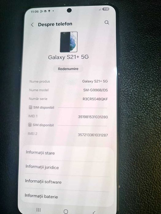 Samsung Galaxy S21 Plus - Phantom Black