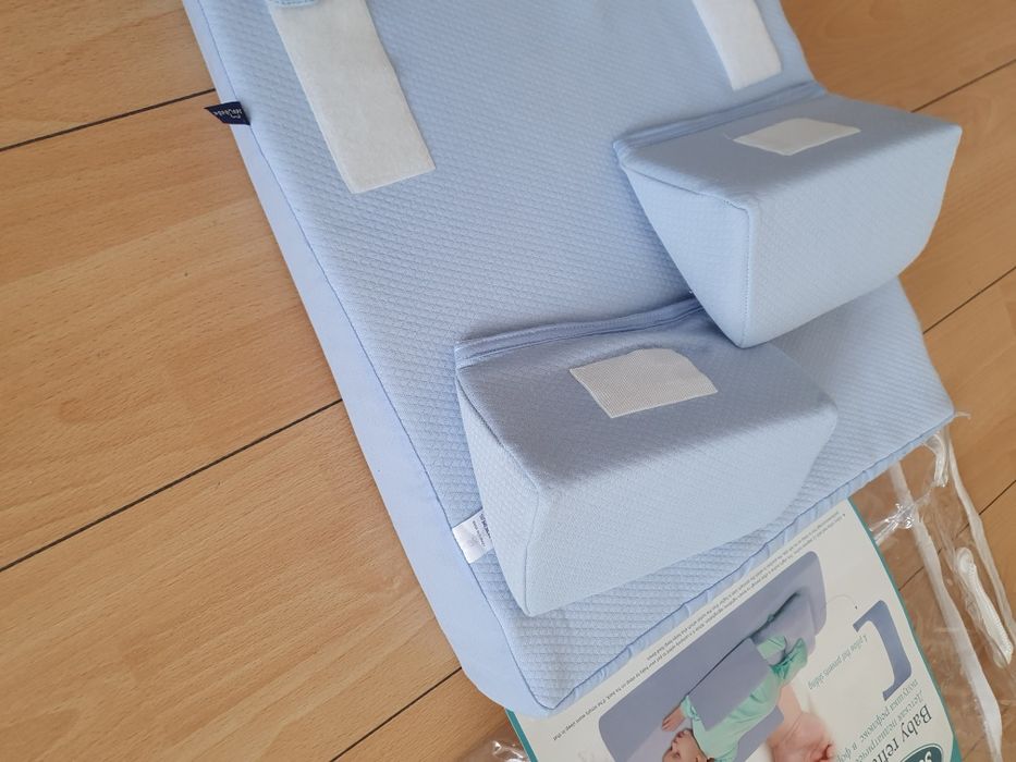 Perna înclinată - antireflux bleu bebelusi