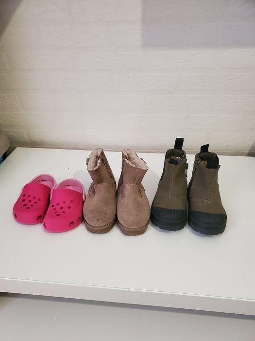Vand incaltaminte copii, marimea 22, ghete Zara, H&M, papuci Crocs