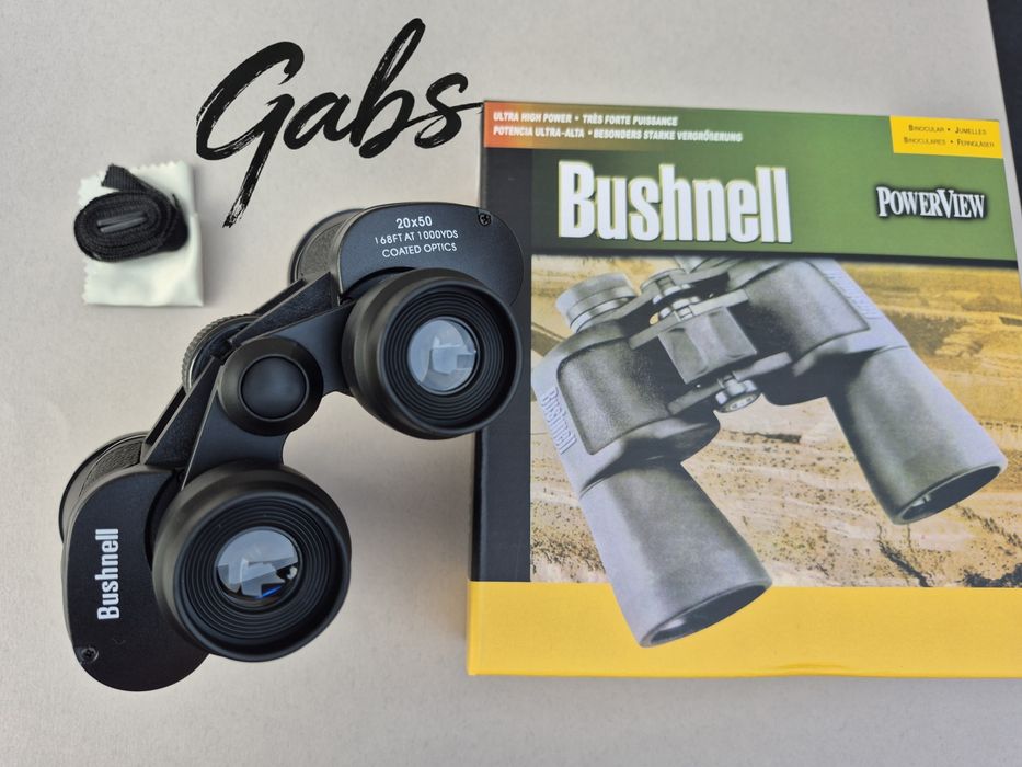Бинокъл Bushnell 20x50 ,168FT AT 1000YDS Coated Optics