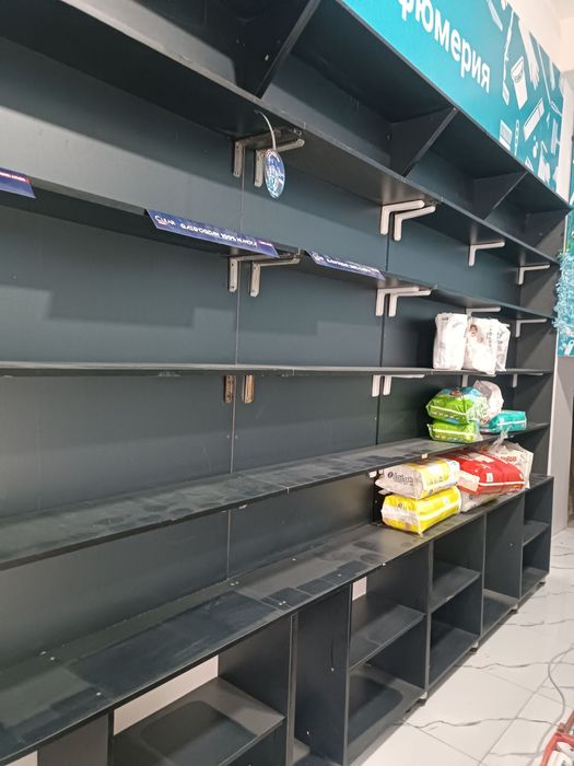 Стеллажи и полки для магазина