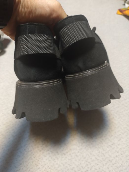 Pantofi piele întoarsă 38