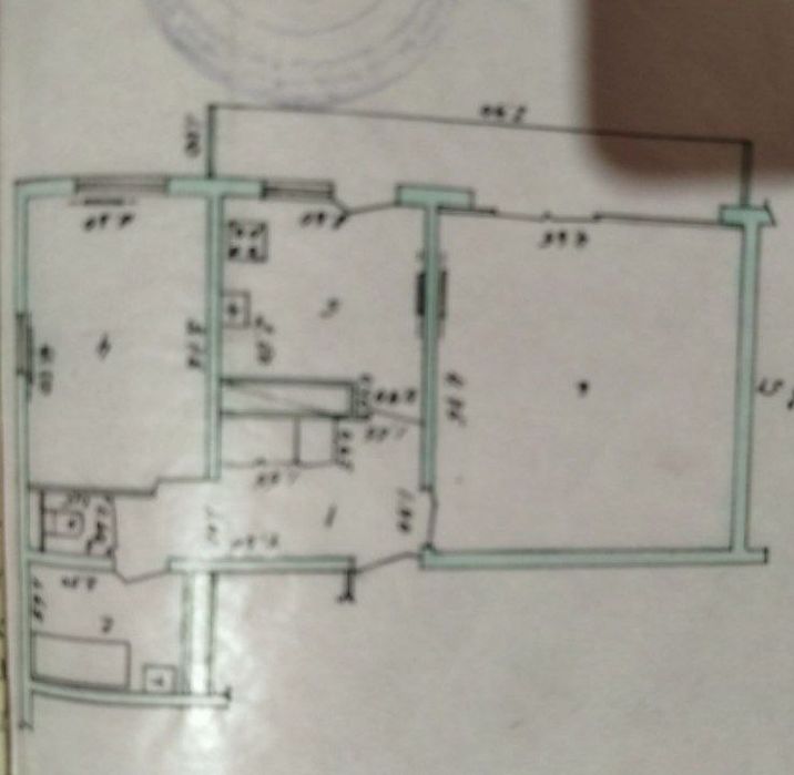 Продам 2ком квартиру в центре Карасу 1.