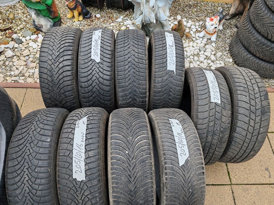 Vând cauciucuri 205/60/16 M+S seturi de câte 2 buc imp Germania