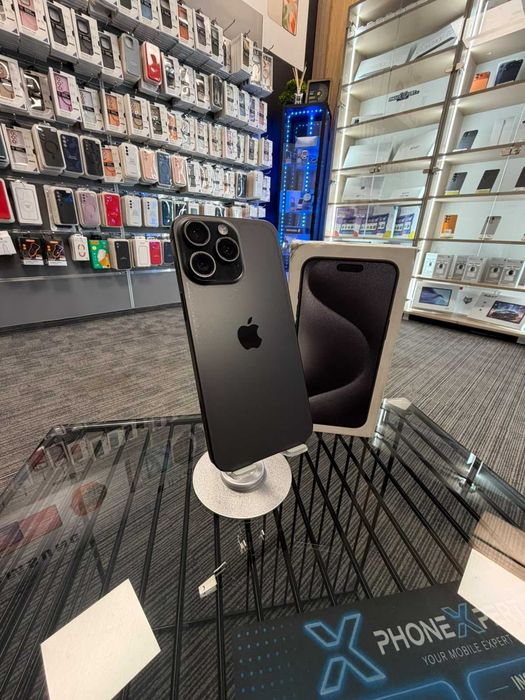 PhoneXpert SH - IPhone 15 Pro Max 512GB - Black Titanium - Excelent - Baterie 83% #31870
