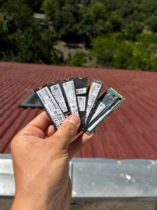 SSD 512GB M2 NVMe, Samsung, WD black, Hynix black- perfect functionale