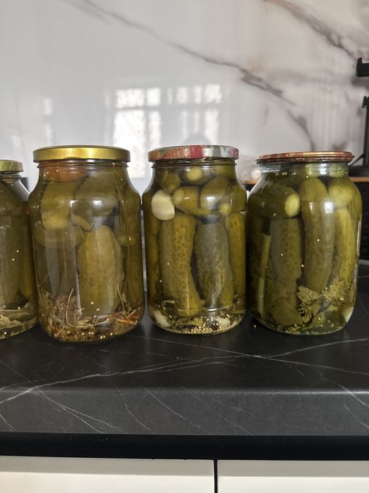 Огурцы соленые домашние