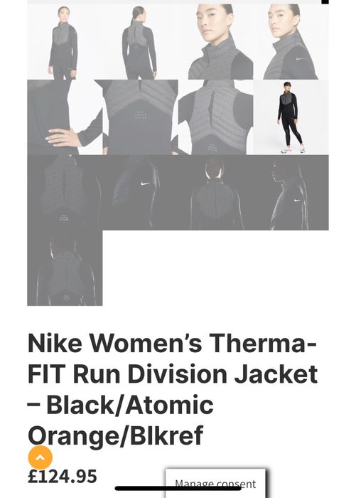 Geaca dama Running Nike