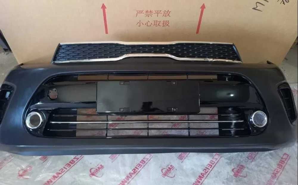 Бампер пердний на Kia soluto 2025