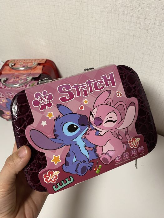 Детско куфарче / чанта - козметичен комплект - Stitch, с гримове