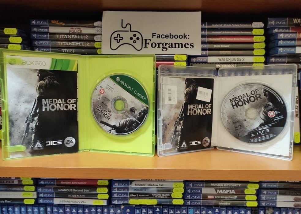 Vindem Medal of Honor Warfighter Xbox 360 PS3 Frontline PS2 Forgames