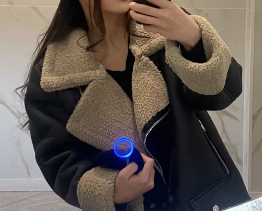 Дубленка авиатор из овчины