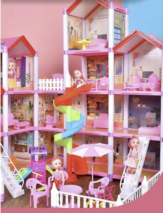 4х этажный дом для барби всего за 15.000