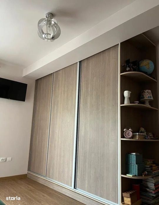Apartament 3 camere, 60 mp, terasa, balcon, zona Stejarului