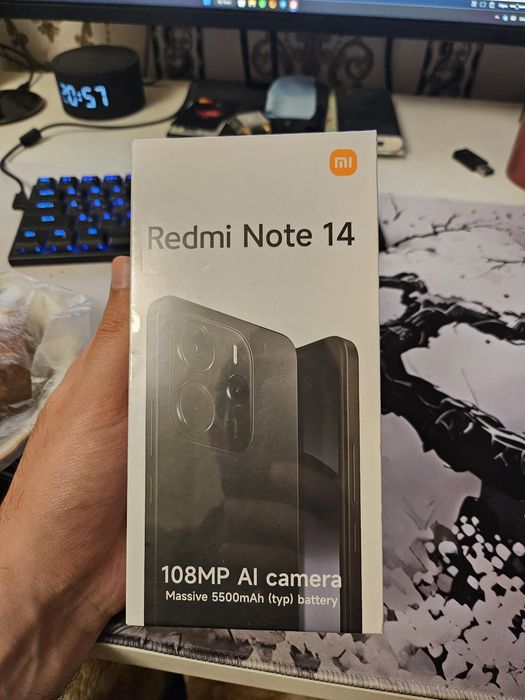 Redmi Note 14 зеленый