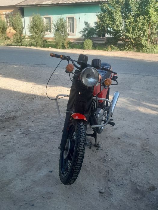 ЯВА 350  6 волт матори зур