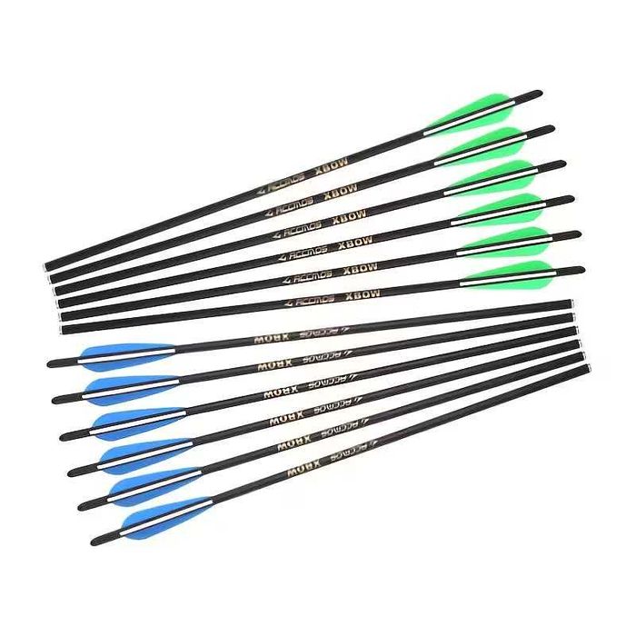 Sageti arbaleta din carbon,de 20 si 22 inch(51 si 56 cm),cu varf