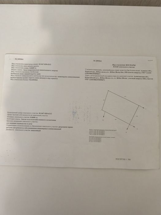 Продам участок шесть соток