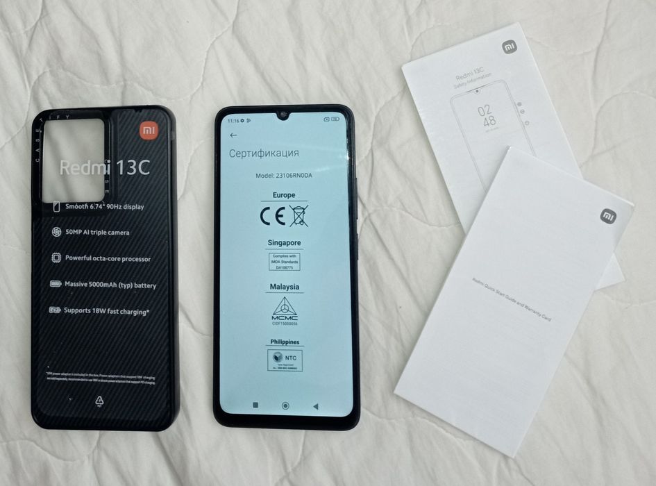 Xiaomi Redmi 13c 8/256gb идеал